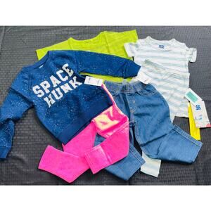 Children 2T and 3T Lot of Carter, OshKosh, LA Made, KicKee Clothing NWT
